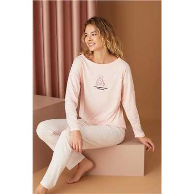 Siyah İnci Pijama Takım 22260564