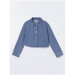 CROPPED DENIM JACKET