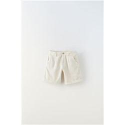 PLAIN CHINO BERMUDA SHORTS