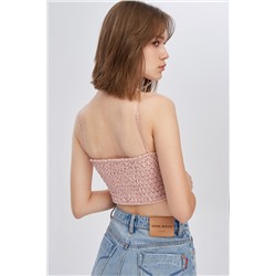 Crop top Rosa viejo