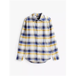 Regular Fit Big Check Print Shirt