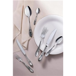La Papillion 42 Parça Çatal Bıçak Kaşık Seti -  Silver