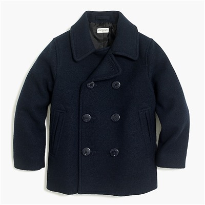 Boys' peacoat