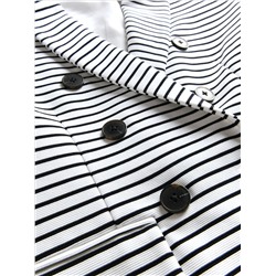 Gestreifte Jacke