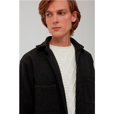 Chaqueta Gris oscuro