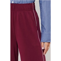 Pantalón wide leg - Burdeos