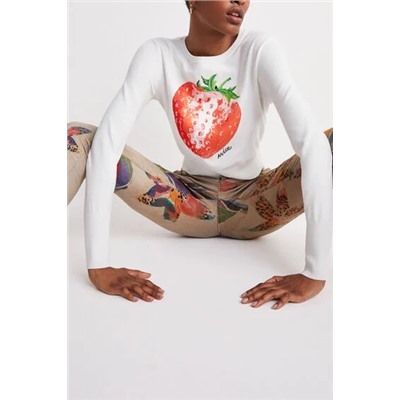Jersey cropped fresa