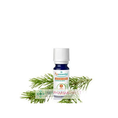 Puressentiel HEBBD Huile Essentielle Sapin de Sibérie BIO 10ml