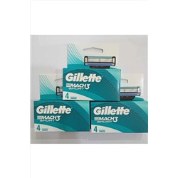 Gillette, Mach3 Sport Yedek Tıraş Bıçağı 4'lü (3 AL 2 ÖDE)