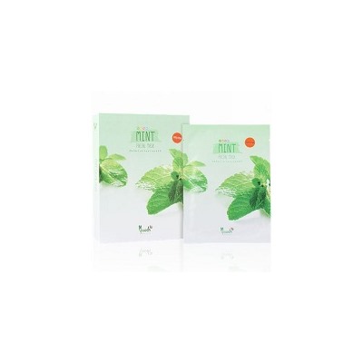 Тканевая маска Moods против акне, воспалений и угрей Мятная 38 грамм/Moods Facial Mask Mint 38 gr