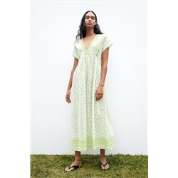 VESTIDO RÚSTICO BORDADOS