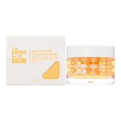 I'm Sorry for My Skin Age Capture Vitalizer Cream Антивозрастной питательный капсульный крем для лица с витамином С 50г