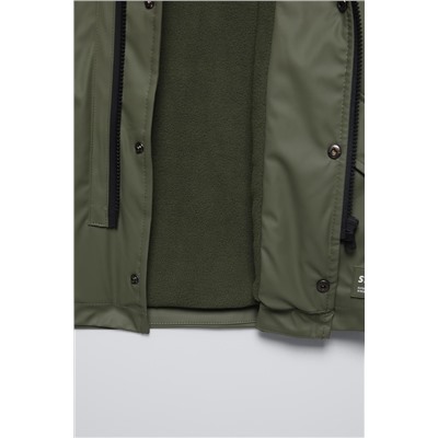 RUBBERISED WATER-REPELLENT JACKET