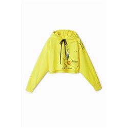 Sudadera cropped Piolín