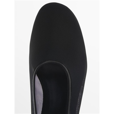 Zapato tacón rejilla