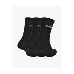 Puma, SPORT Siyah Erkek Uzun Soket Çorap 100119020