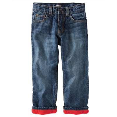 Fleece-Lined Jeans