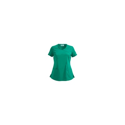 UA Butter-Soft STRETCH Scrubs V-Neck Mock Wrap Top