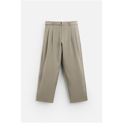 PANTALÓN PLIEGUES CINTURÓN