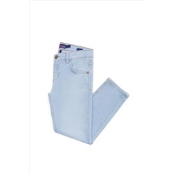 Erkek Çocuk Açık Mavi Jean Pantolon