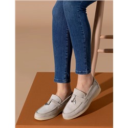 Gri Loafer Ayakkabı