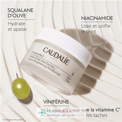 Caudalie Vinoperfect - Crème Eclat Anti-Taches 50ml