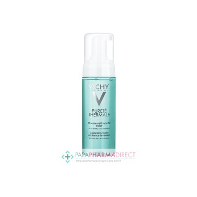 Vichy Pureté Thermale Eau Moussante Nettoyante Eclat 150ml