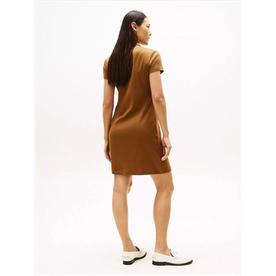 Zip Polo Dress