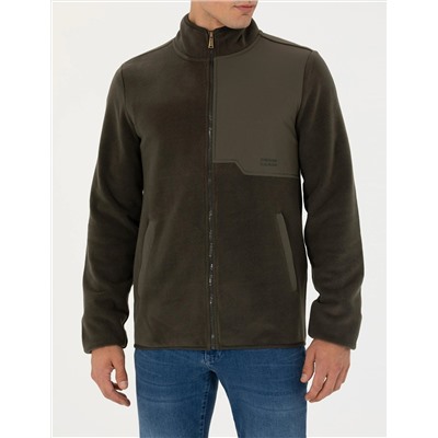 Haki Regular Fit Sweatshirt