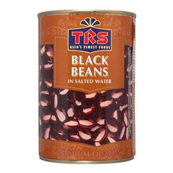 TRS Canned Boiled Black Beans Консервированная черная фасоль 400г
