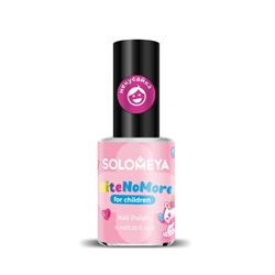 [SOLOMEYA] Лак для ногтей ГОРЬКИЙ от привычки грызть ногти ДЕТСКИЙ Nail Polish Bite No More, 6 мл