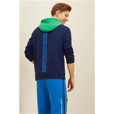 Erkek Lacivert Sweatshirt