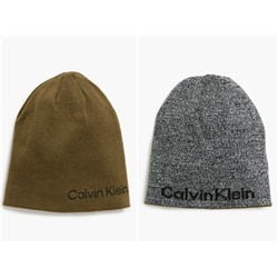 Small Logo Reversible Beanie Calvin Klein