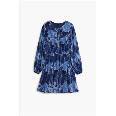 Vestido mini arty