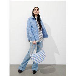 Rollkragen-Sweatshirt mit hohem Baumwollanteil