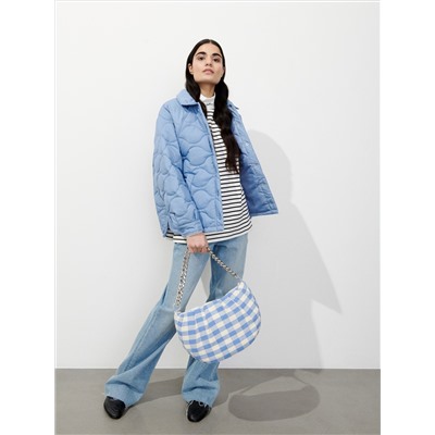 Rollkragen-Sweatshirt mit hohem Baumwollanteil