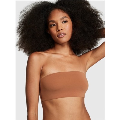 PINK BRALETTES & BRA TOPS BASE STRETCH BANDEAU BRA