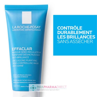 La Roche Posay Effaclar - Masque Sébo-Régulateur 100ml