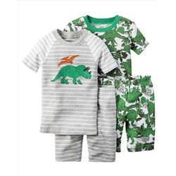 4-Piece Snug Fit Cotton PJs