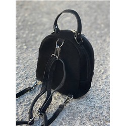 AB.Z · Pelle · mochila serraje (610) NEGRO