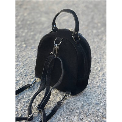 AB.Z · Pelle · mochila serraje (610) NEGRO