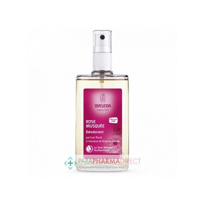 Weleda Rose Musquée Déodorant Spray 100ml