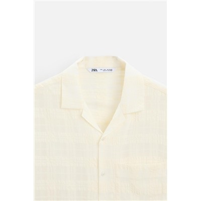 CAMISA JACQUARD CUADROS