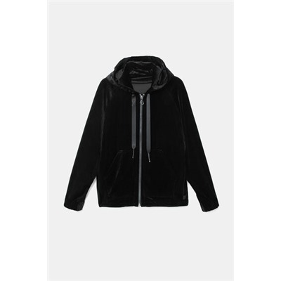 Chaqueta pana aterciopelada