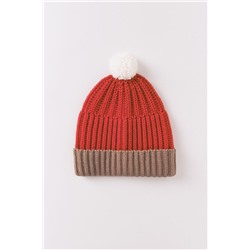 Gorro tipo beanie rojo