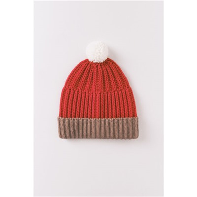 Gorro tipo beanie rojo