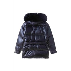 Anorak con capucha Negro