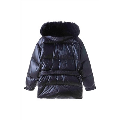 Anorak con capucha Negro