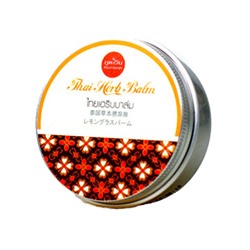 Бальзам на тайских травах c лемонграссом от Phutawan 50 мл / Phutawan thai herb balm 50 мл