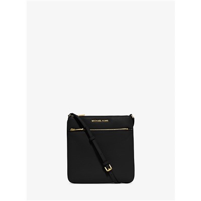 MICHAEL MICHAEL KORS Riley Small Pebbled-Leather Crossbody